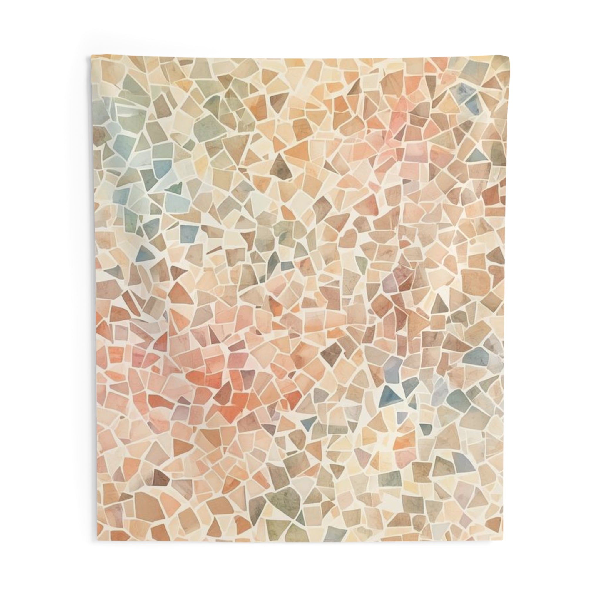 Elegant Mosaic Indoor Wall Tapestries by Rosetta Creative Boutique– Bohemian Home Decor, Living Room Accent, Bedroom Wall Art, Unique Gift Ideas, Cozy Atmosphere - Rosetta Creative Boutique